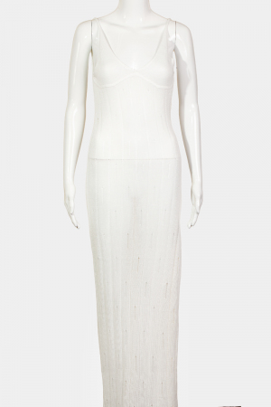 Sheer Long Dress Cover Up