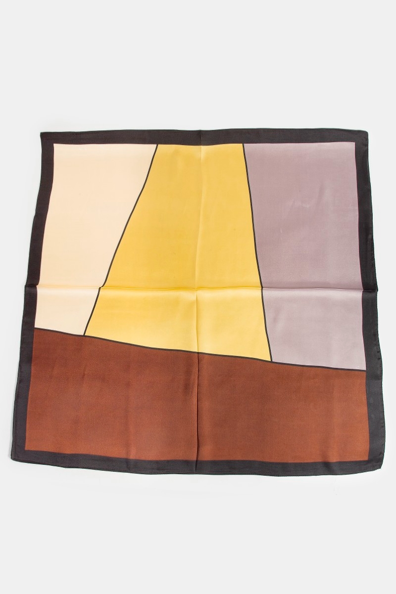 Lightweight Multi Color Square Bandana Scarf