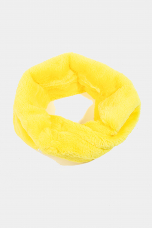 Fur Bright Winter Infinity Scarf