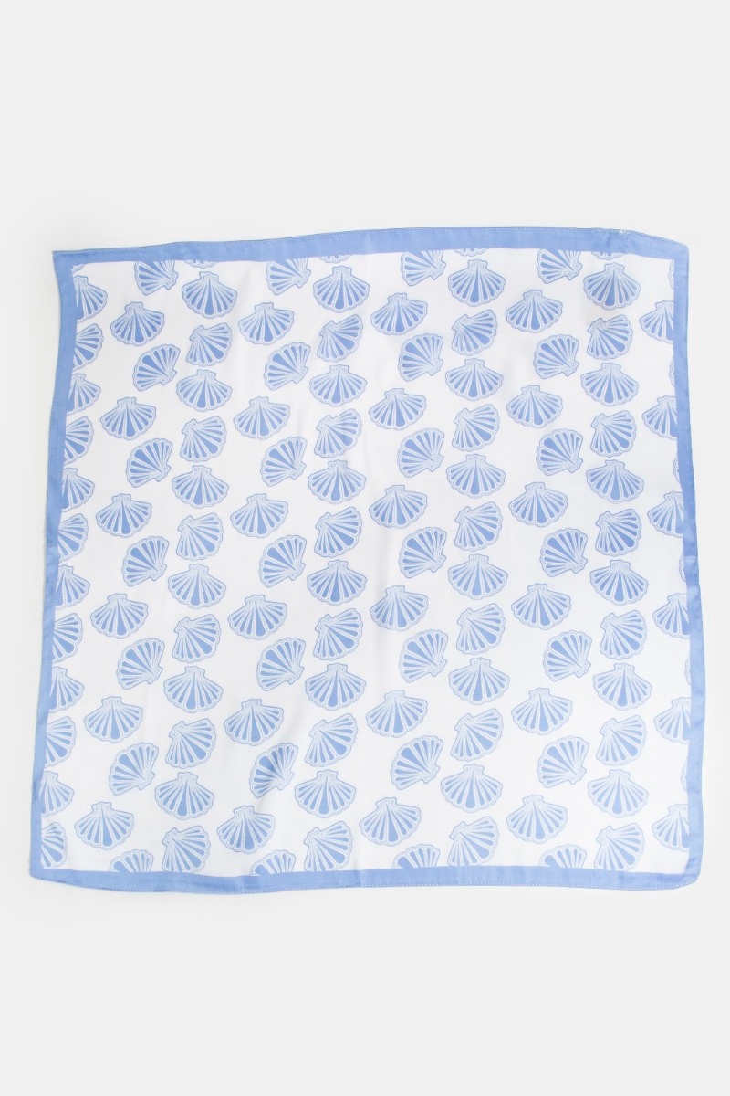 Sealife Seashells Bandana Scarf