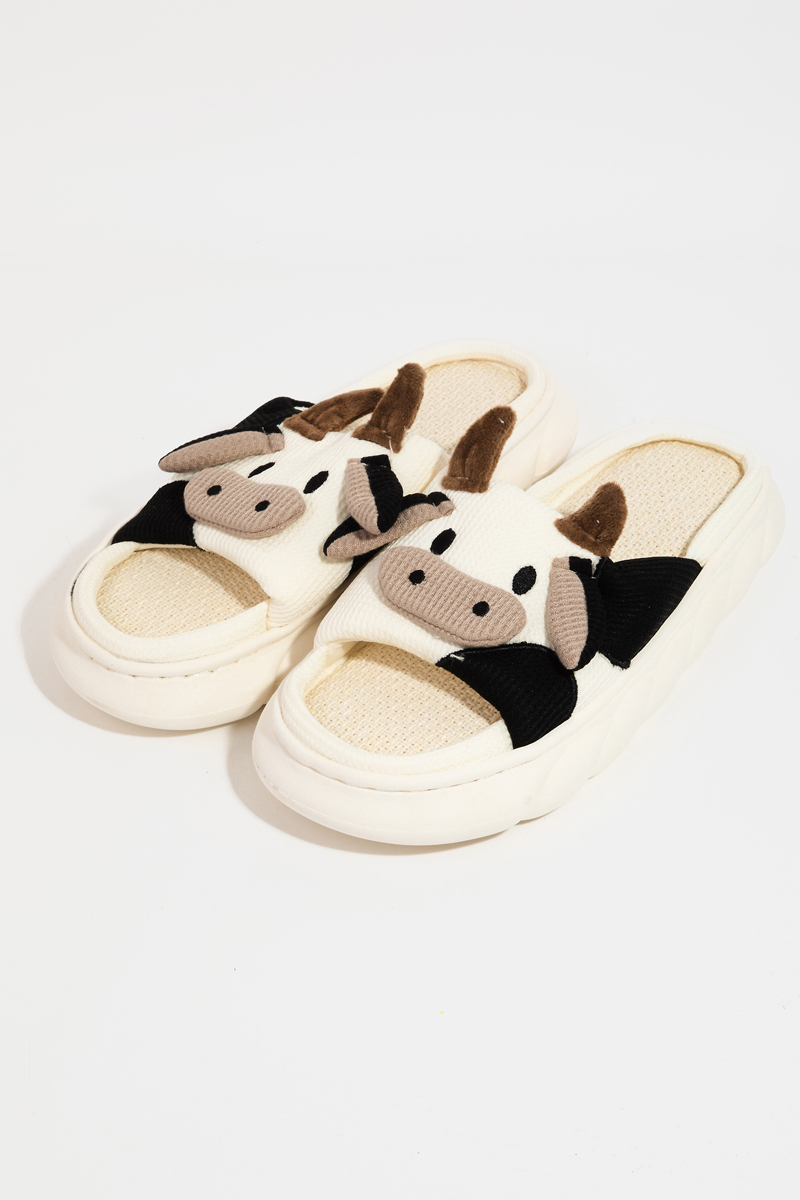 Cute Cow Slippers