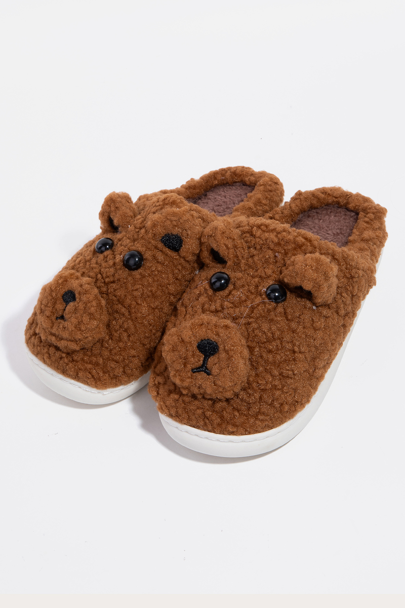 Fluffy Cute Animal Slippers