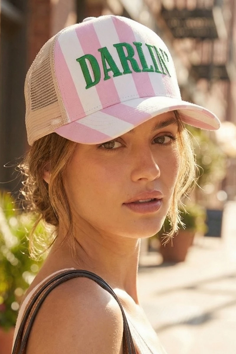 Darlin Striped Cap