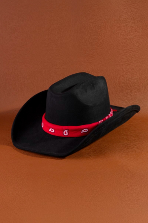 Paisley Bandana Scarf Strap Cowboy Hat
