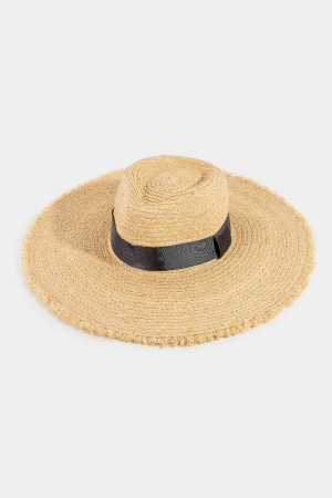Raffia Straw Fringe Fashion Sun Hat