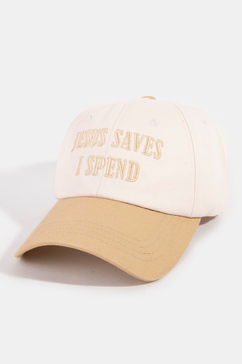 Jesus Saves I Spend Trucker Hat