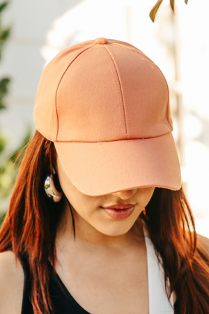 Solid Color Baseball Cap