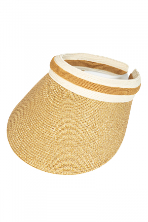 Fashion Straw Visor Hat