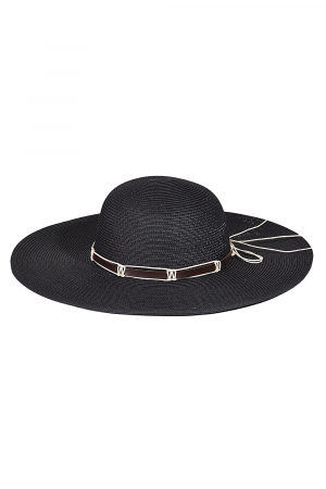 String Strap Floppy Straw Sun Hat