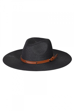 Woven Buckle Band Fedora Hat