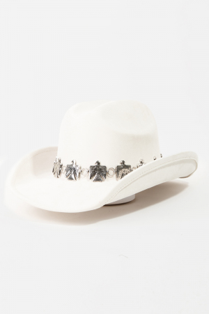 Eagle Chain Strap Western Cowboy Hat
