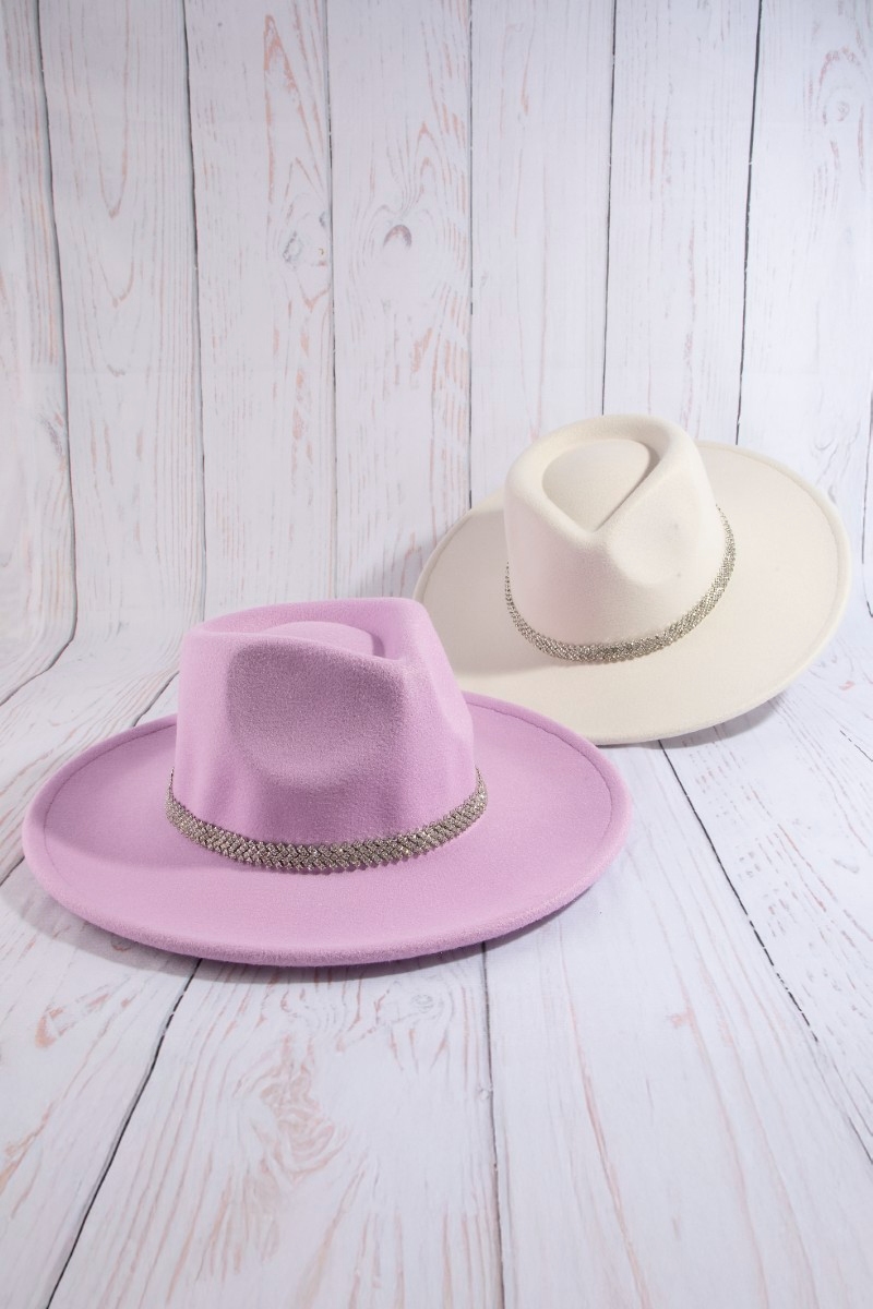 Braided Snake Chain Fedora Hat