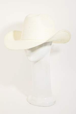 Western Straw Braided Cowboy Hat