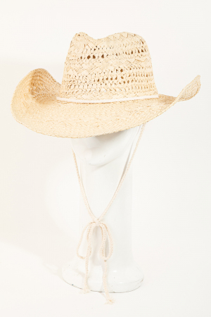 Western Straw Weave Cowboy Hat