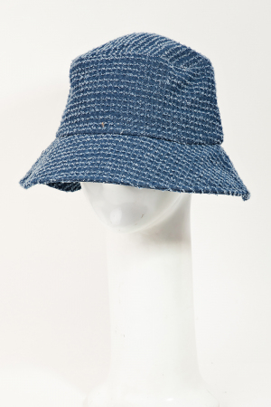 Scratch Denim Bucket Hat