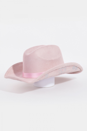 Cute Rhinestone Studded Western Cowboy Hat