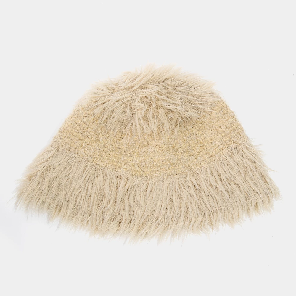 Shaggy Stripe Beanie