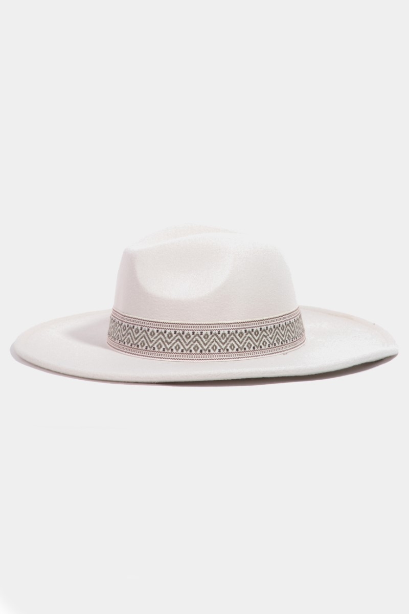 Intricate Boho Strap Cowboy Hat