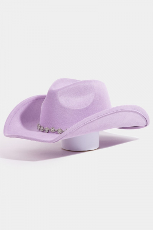 Rhinestone Link Western Cowboy Hat