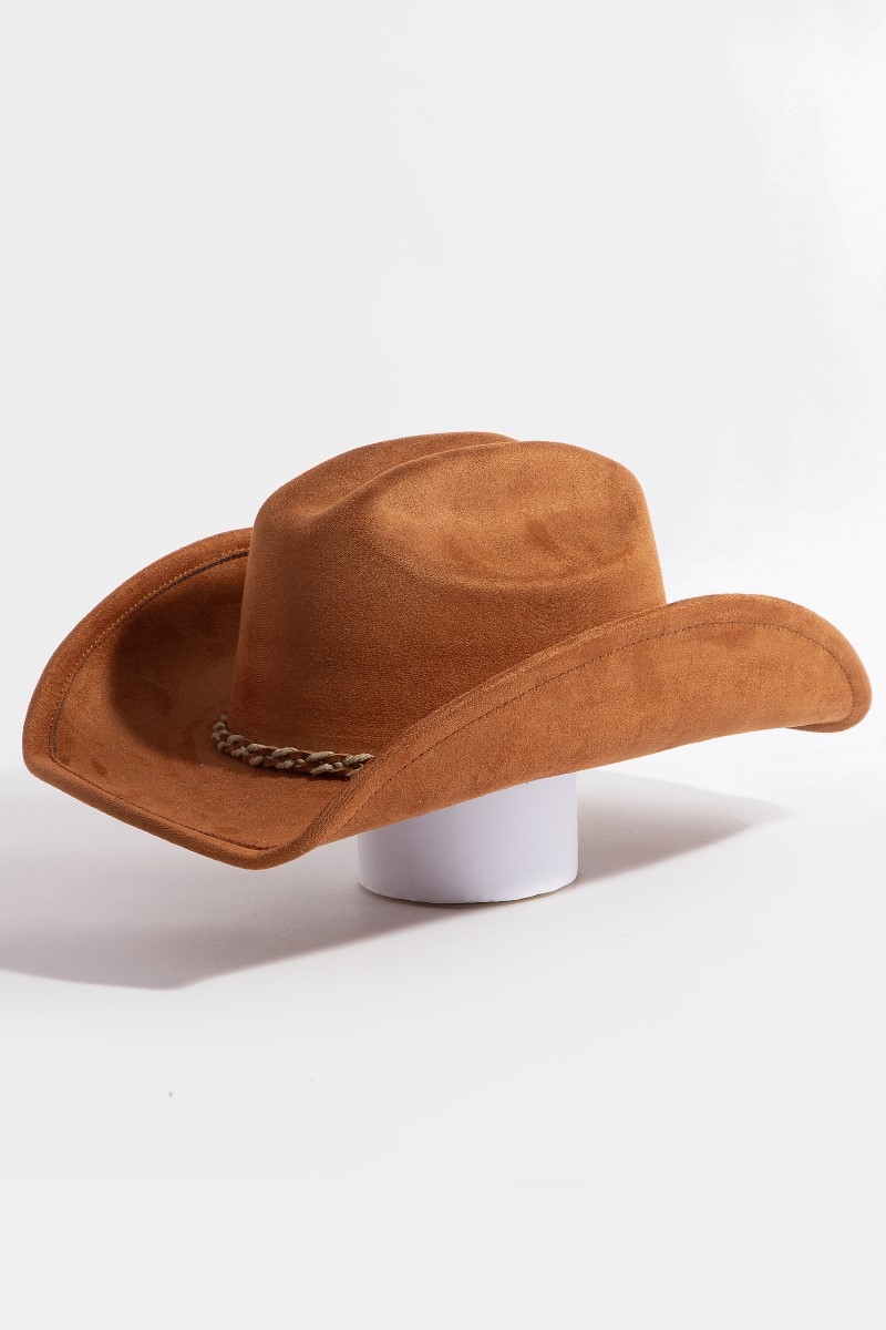 Rope Band Cowboy Hat