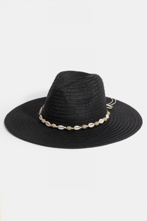 Sea Shell Floppy Straw Hat