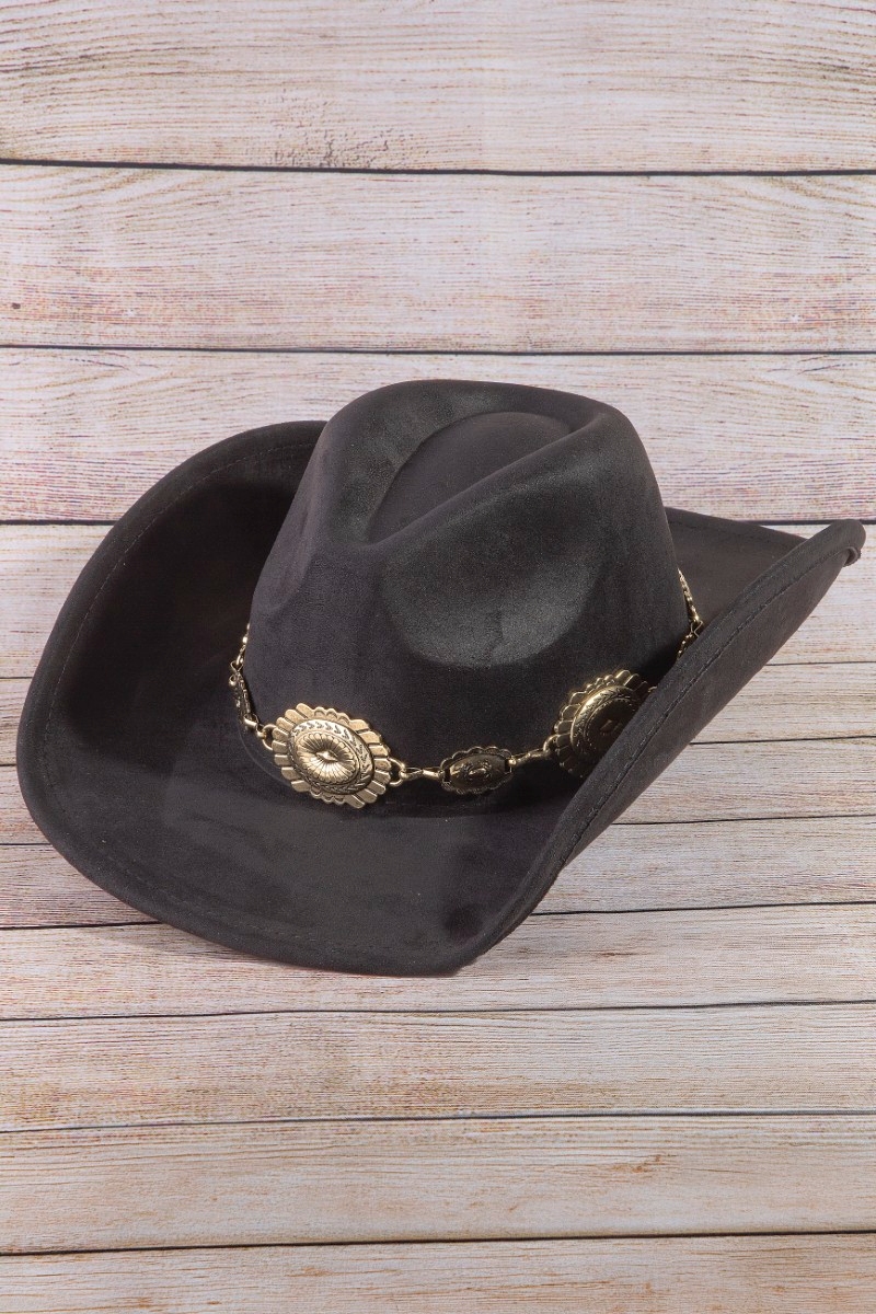 Western Concho Cowboy Hat