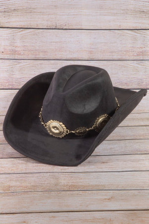 Western Concho Cowboy Hat