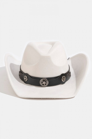 Engraved Western Stars Strap Western Cowboy Hat