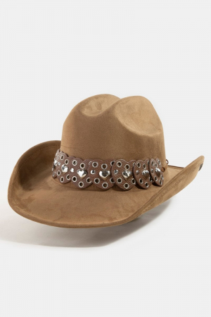 Heart Strap Belt Western Cowboy Hat