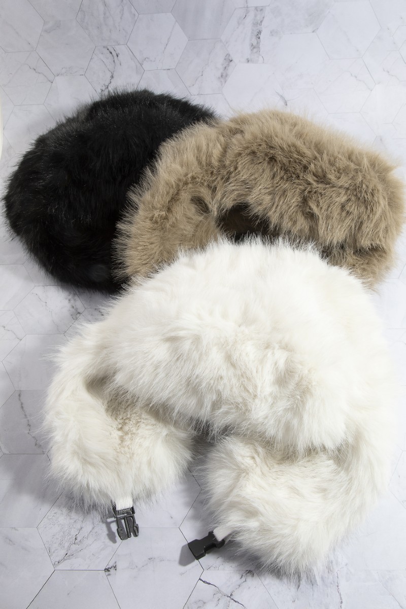 Fur Hood Winter Hat