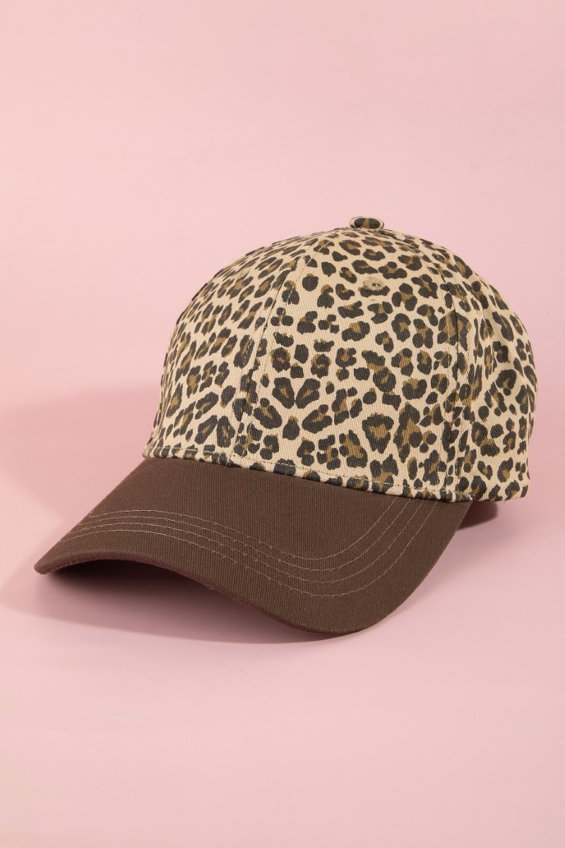 Leopard Print Cap