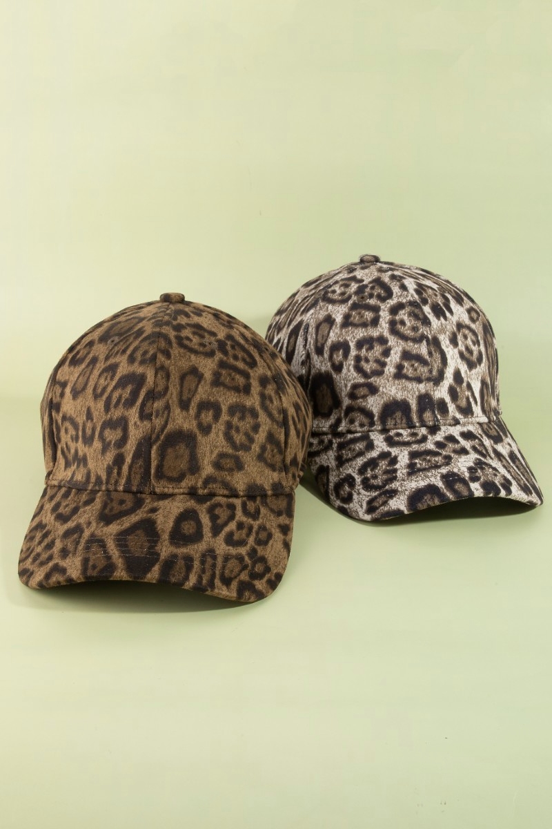 Leopard Print Baseball Cap