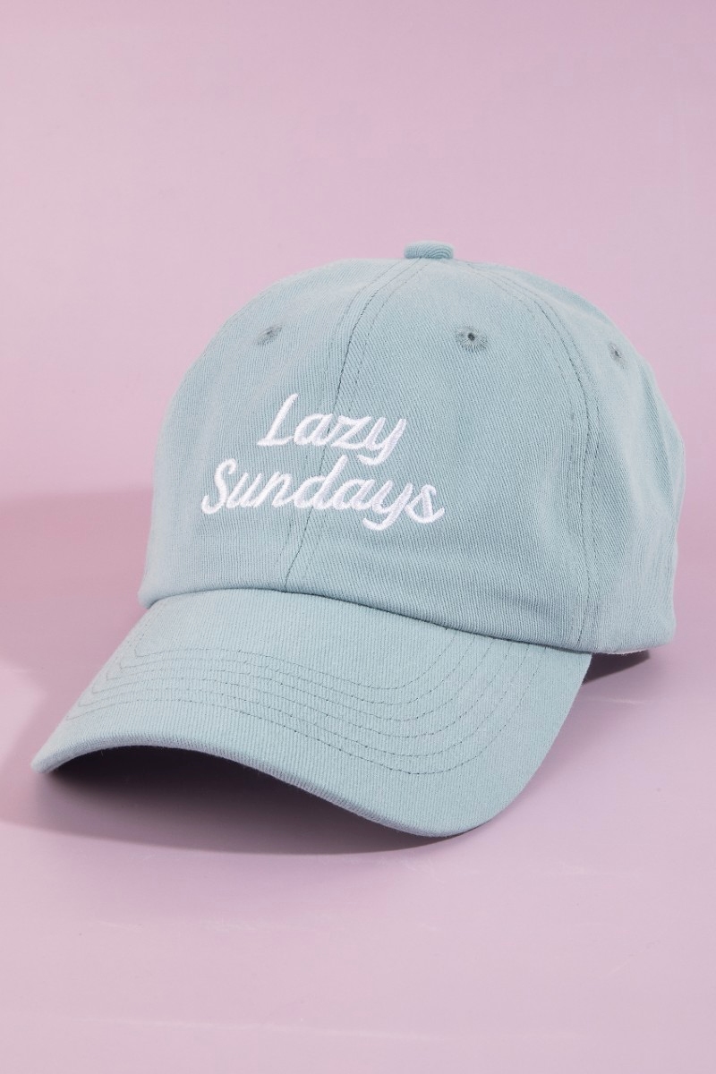 Lazy Sundays Cap