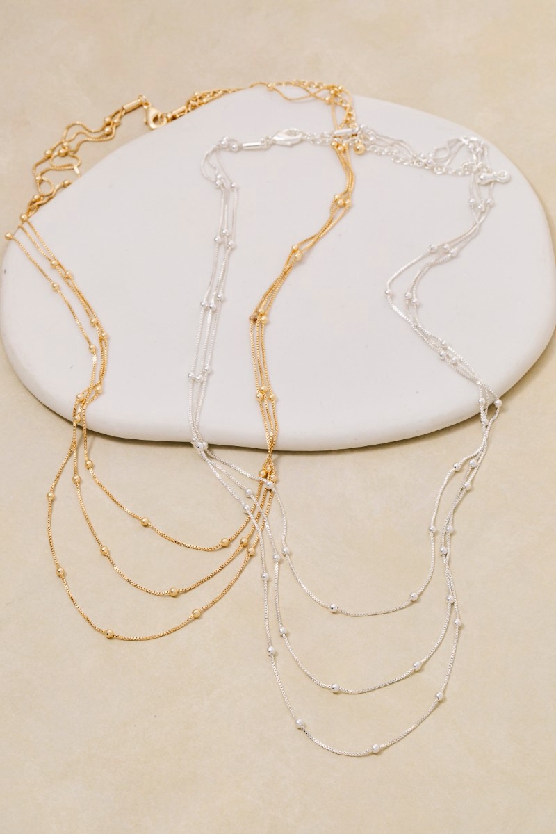Dainty Layered Chain Necklace