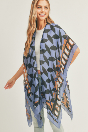 Ornate Paisley Pattern Kimono