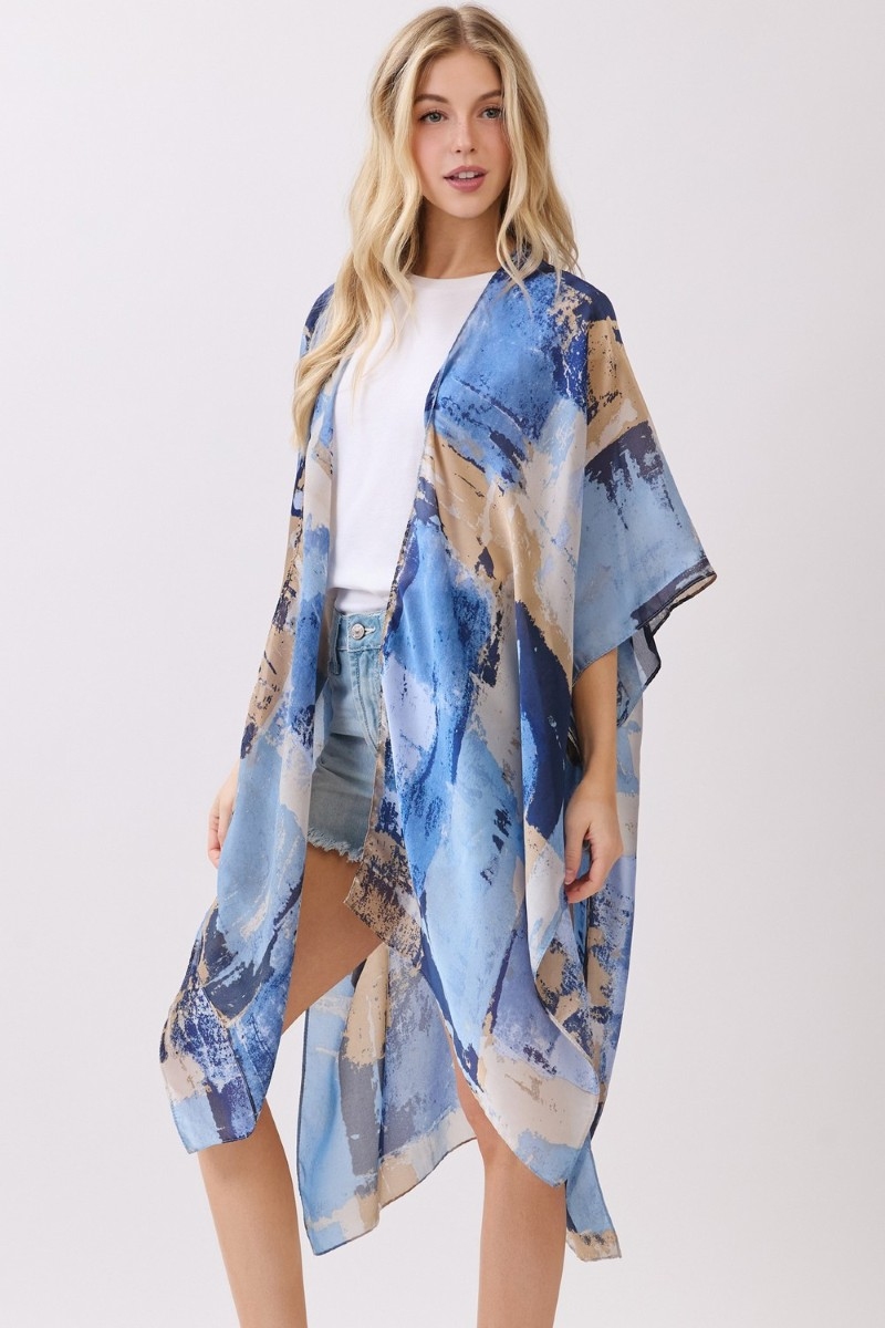 Abstract Modern Art Kimono