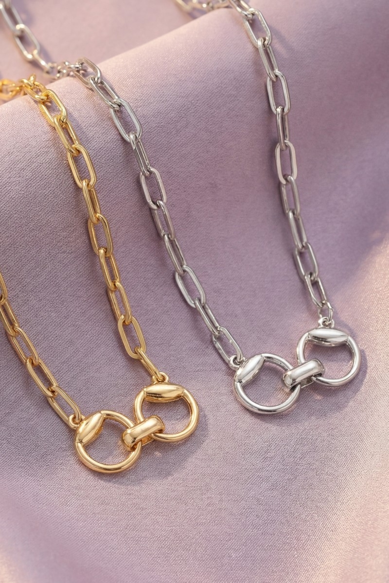 Adjustable Chain Link Chain Necklace