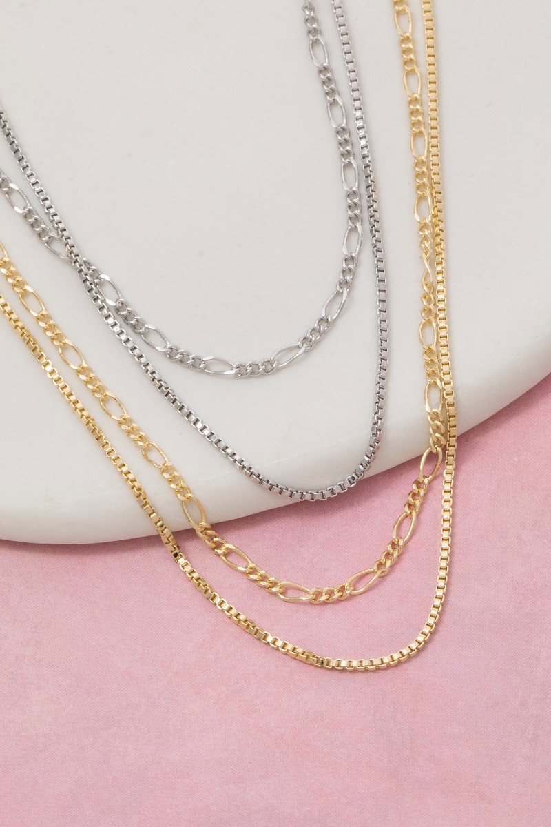 Double Layer Chian Necklace