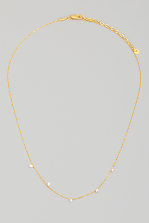 Dainty Mini Bead Necklace