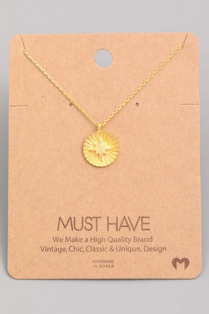North Star Pendant Necklace