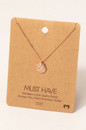 Mini Seashell Pendant Necklace