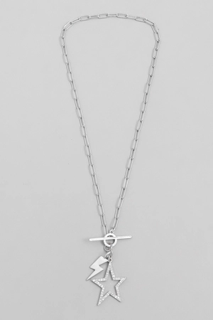 Toggle Chain Star Necklace