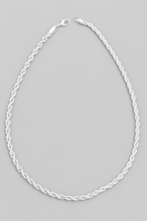 Delicate Rope Chain Choker Necklace