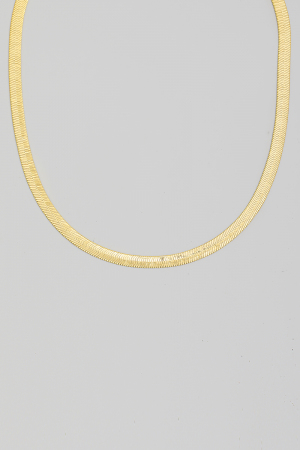 Herringbone Choker Necklace