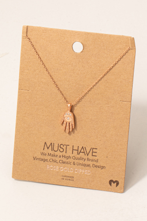 Mini Hand Pendant Necklace