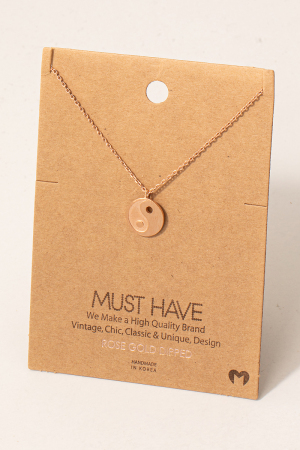 Yin Yang Pendant Necklace