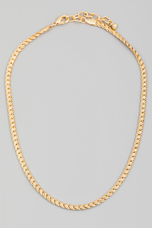 Rope Chain Link Necklace