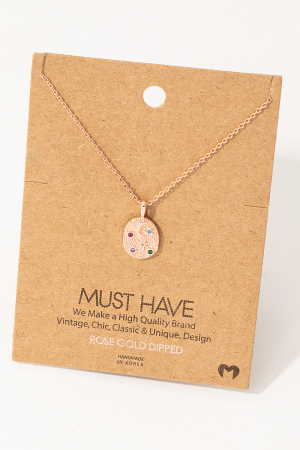 Moon Star Pendant Necklace