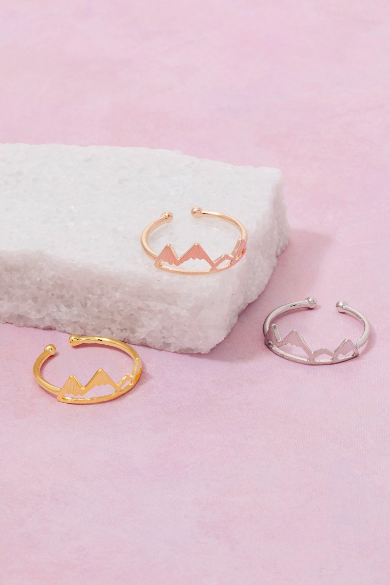 Mountain Cut Out Ring