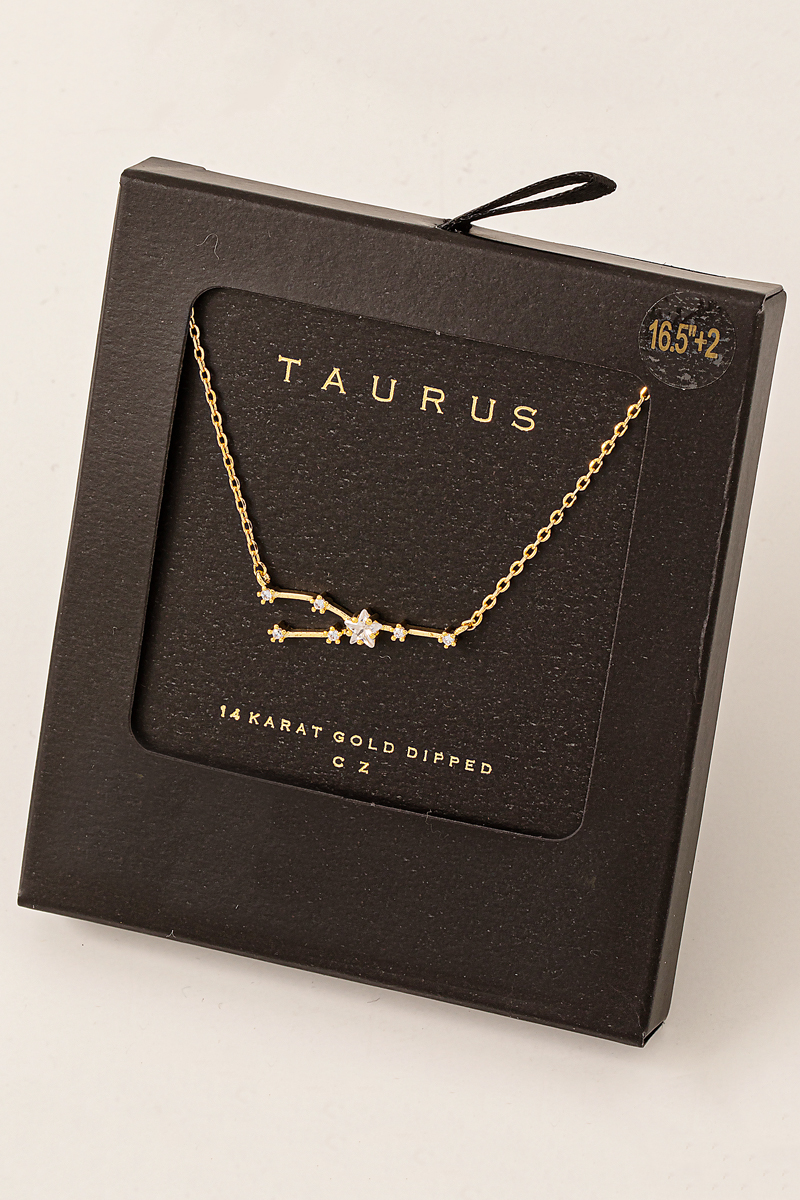 Secret Box Taurus Constellation Necklace